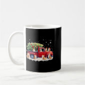 Oriental Cat Red Truck Christmas Tree Santa Ugly X Kaffeetasse (Links)