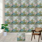 Oriental Chinoiserie Wall Tile Fliese