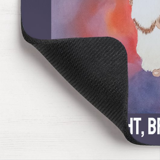 Oriental Creature Painting by Alfred Fox Mousepad (Ecke)