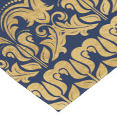 Oriental Damask Ornament - Gold auf dunkelblau #1 Kurzer Tischläufer (Ecke)