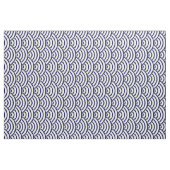 Oriental Delft Blue Koinobori Fish Scale Muster Stoff (Fat Quarter (45,7 x 55,9 cm))