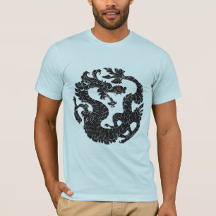 Oriental Dragon Black T-Shirt