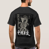 Oriental Dragon Power Graphic T-Shirt (Rückseite)