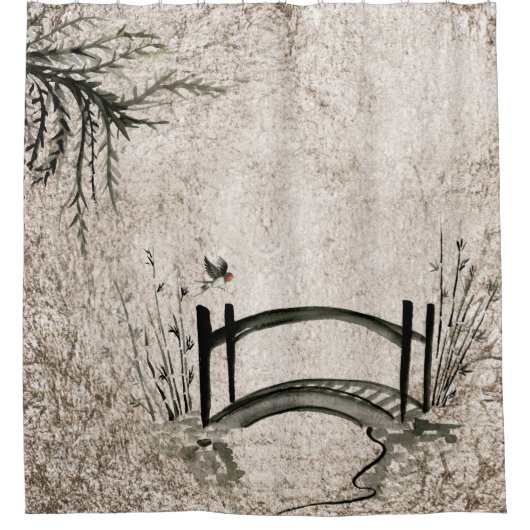 Oriental Duschvorhang (Vorderseite)