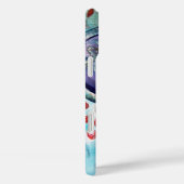 ORIENTAL FAIRE TALE Fantasy Blue Case-Mate iPhone Hülle (Rückseite / Rechts)