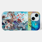 ORIENTAL FAIRTALE TALE MONOGRAM Case-Mate iPhone HÜLLE (Rückseite (Horizontal))