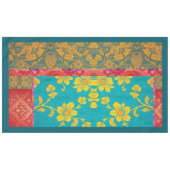 ORIENTAL Farbenfroh grünes Rot - Tabletten Tischdecke (Vorderseite (Horizontal))