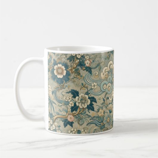 Oriental Garden Pattern Kaffeetasse (Links)