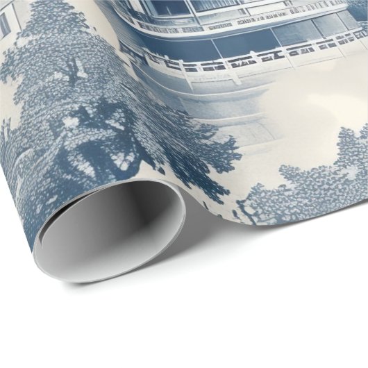 Oriental Geschenkpapier (Rolleneckpunkt)