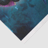 Oriental Girl Lotus & Geishi Seidenpapier (Ausschnitt)