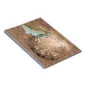 Oriental Glow II - Notebook Notizblock (Rechte Seite)