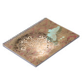 Oriental Glow II - Notebook Notizblock (Linke Seite)