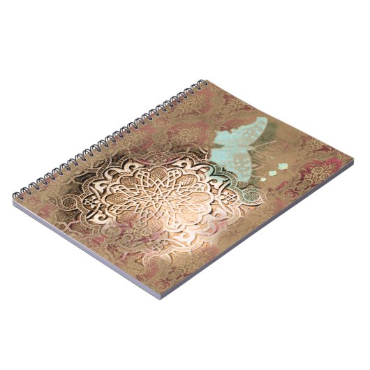 Oriental Glow II - Notebook Notizblock (Linke Seite)