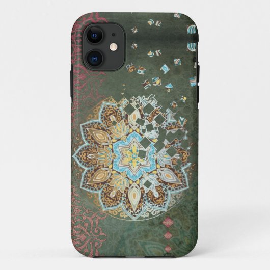 Oriental Glow III - iPhone Case (Rückseite)