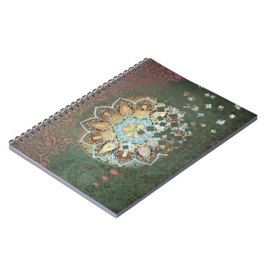 Oriental Glow III - Notebook Notizblock (Linke Seite)