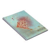 Oriental Glow - Notebook Notizblock (Rechte Seite)