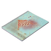 Oriental Glow - Notebook Notizblock (Linke Seite)