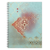 Oriental Glow - Notebook Notizblock (Vorderseite)