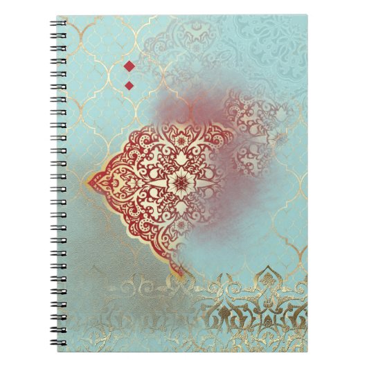Oriental Glow - Notebook Notizblock (Vorderseite)