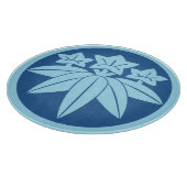 Oriental Kamakura Minamoto Mon Japanischer Clan Bl Schneidebrett (Ecke)