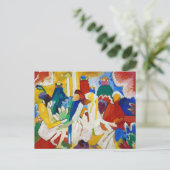 Oriental | Kandinsky Postkarte (Stehend Vorderseite)