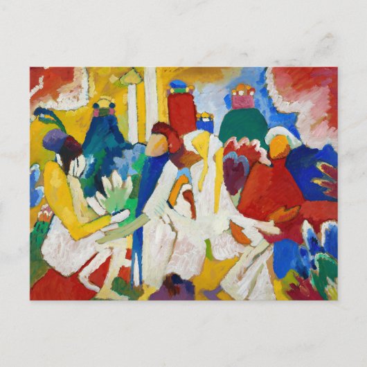 Oriental | Kandinsky Postkarte (Vorderseite)