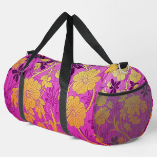 ORIENTAL Lila Rosa Muster - Sporttasche Duffle Bag