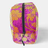 ORIENTAL Lila rosa Muster - Toilettenbeutel Waschbeutel (Rechts)
