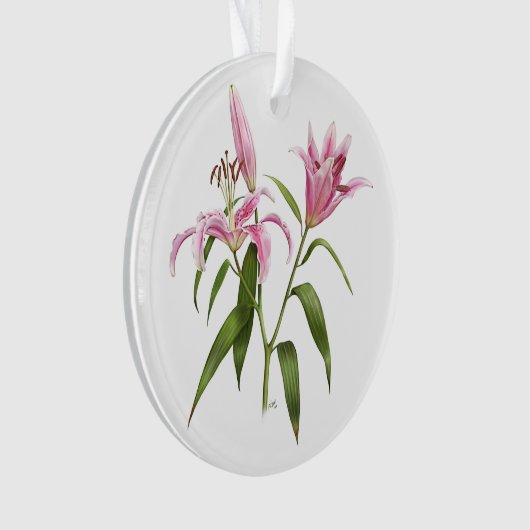 Oriental Lily - Stargazer Ornament (Vorderseite)