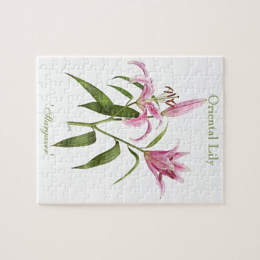 Oriental Lily - Stargazer Puzzle (Horizontal)
