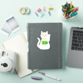 Oriental Lucky Cat Aufkleber (iPad Hülle)