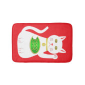 Oriental Lucky Cat Badematte (Vorderseite)
