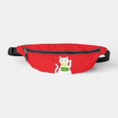 Oriental Lucky Cat Bauchtasche (Vorderseite)