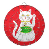 Oriental Lucky Cat Dartscheibe (vorne)