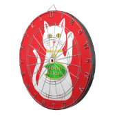 Oriental Lucky Cat Dartscheibe (Vorderseite rechts)