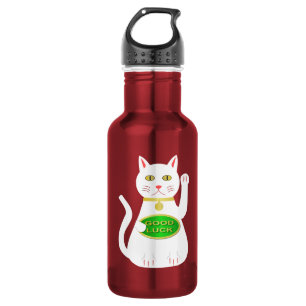 Oriental Lucky Cat Edelstahlflasche
