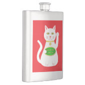 Oriental Lucky Cat Flachmann (Rechts)