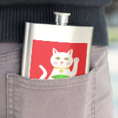 Oriental Lucky Cat Flachmann (Beispiel)