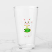 Oriental Lucky Cat Glas (Vorderseite)