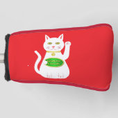 Oriental Lucky Cat Golf Headcover (Vorderseite)