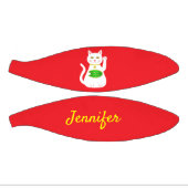 Oriental Lucky Cat Individuelle Name Mini Basketball (Panele)