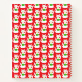 Oriental Lucky Cat Notizblock (Rückseite)