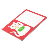 Oriental Lucky Cat Notizblock (angewinkelt)