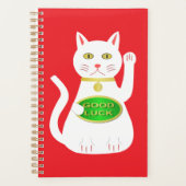 Oriental Lucky Cat Planer (Vorderseite)