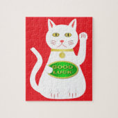 Oriental Lucky Cat Puzzle (Vertikal)