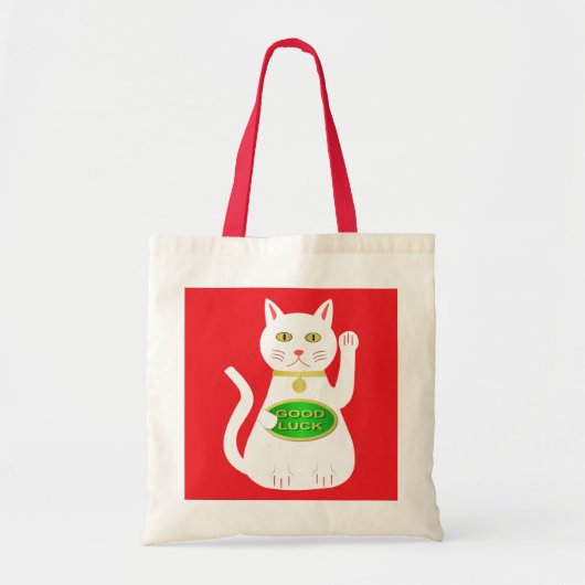Oriental Lucky Cat Tragetasche (Vorne)