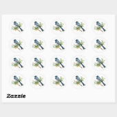 Oriental Magpie-Robin Songbird Stickers (Blatt)