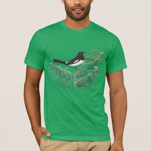 Oriental Magpie-Robin T-Shirt (Vorderseite)