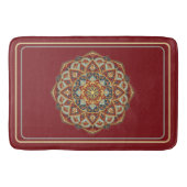 Oriental Mandala - Bath Mat Badematte (Vorderseite)