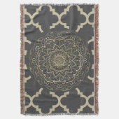 Oriental Mandala - Blanket Decke (Vorderseite Vertikal)